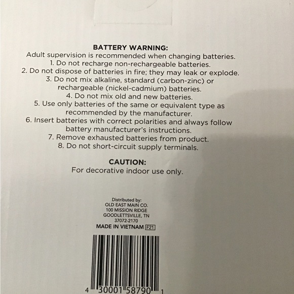 New with tags flameless candles with timer total set of three - Picture 7 of 7